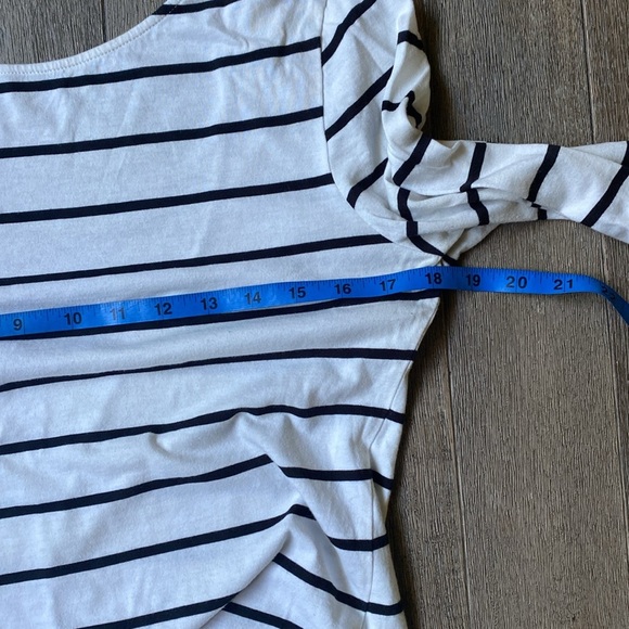 cupcakes & cashmere Black and White Striped Blouse - Picture 9 of 10